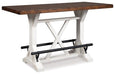 Valebeck Counter Height Dining Table - All Brands Furniture (NJ)