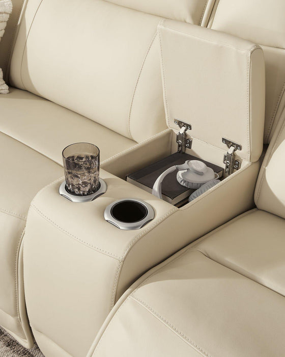 Double Deal Reclining Sectional with Console - All Brands Furniture (NJ)