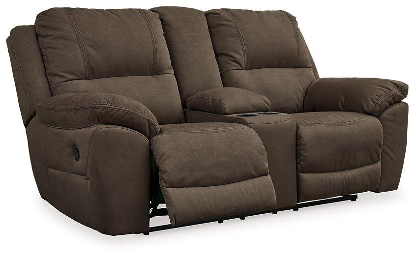 Next-Gen Gaucho Reclining Loveseat with Console - All Brands Furniture (NJ)