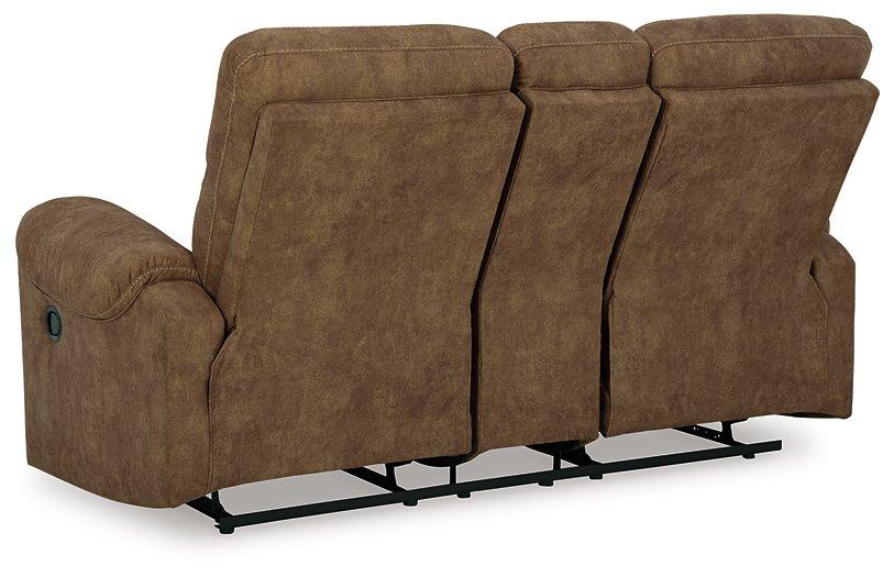 Edenwold Reclining Loveseat with Console - All Brands Furniture (NJ)