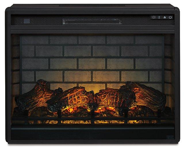 Entertainment Accessories Electric Infrared Fireplace Insert - All Brands Furniture (NJ)