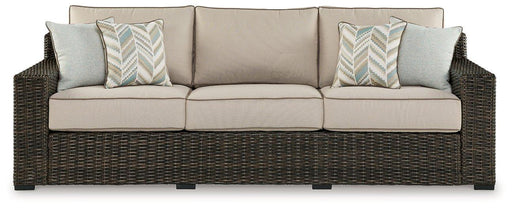 Coastline Bay Outdoor Sofa with Cushion - All Brands Furniture (NJ)