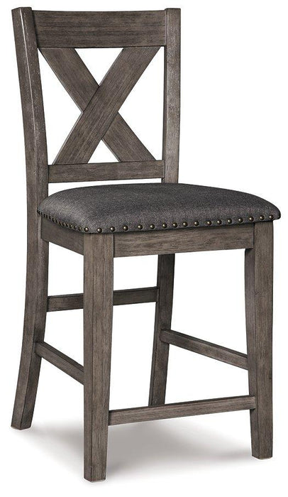 Caitbrook Counter Height Upholstered Bar Stool - All Brands Furniture (NJ)