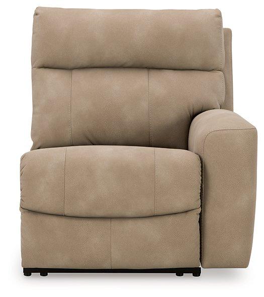 Next-Gen DuraPella Power Reclining Sectional Loveseat with Console - All Brands Furniture (NJ)