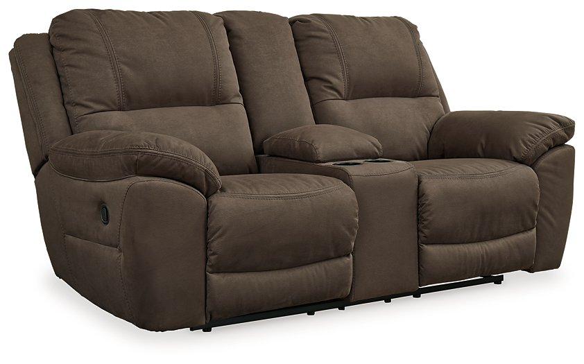 Next-Gen Gaucho Reclining Loveseat with Console - All Brands Furniture (NJ)