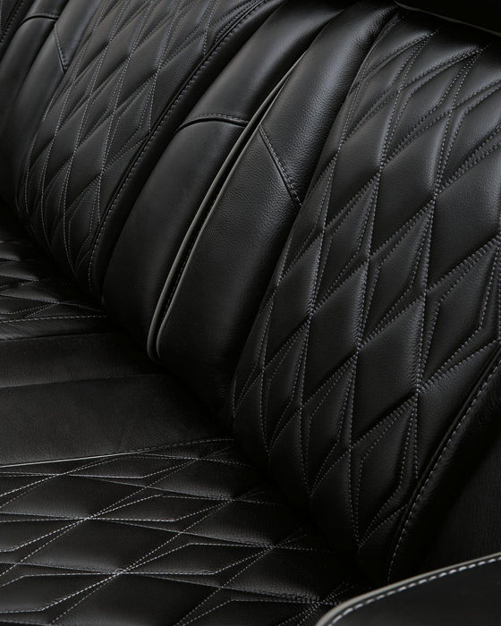 Boyington Power Reclining Loveseat with Console - All Brands Furniture (NJ)