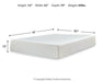 Chime 12 Inch Memory Foam Mattress in a Box - All Brands Furniture (NJ)