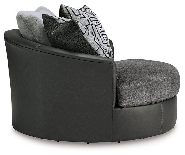 Brixley Pier Oversized Swivel Accent Chair - All Brands Furniture (NJ)