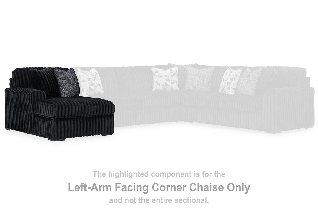 Midnight-Madness Super Chaise - All Brands Furniture (NJ)