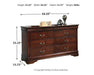 Alisdair Dresser and Mirror - All Brands Furniture (NJ)