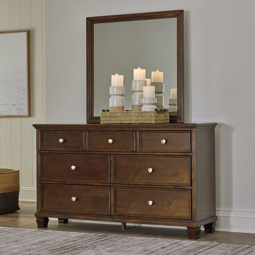 Danabrin Dresser and Mirror - All Brands Furniture (NJ)