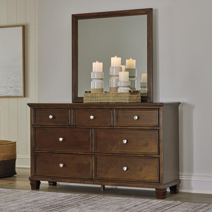 Danabrin Dresser and Mirror - All Brands Furniture (NJ)
