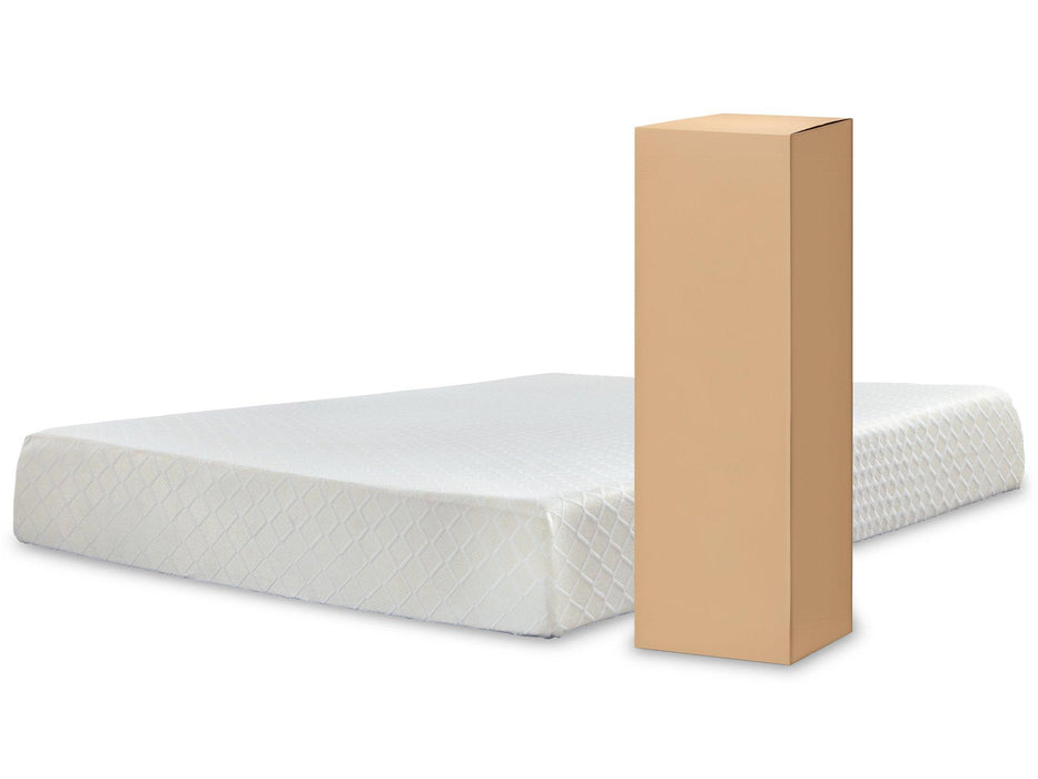10 Inch Chime Memory Foam Mattress Set - All Brands Furniture (NJ)