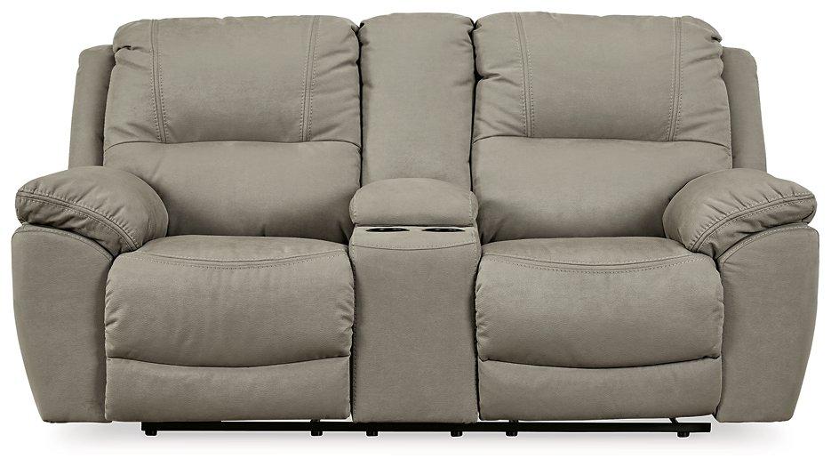 Next-Gen Gaucho Reclining Loveseat with Console - All Brands Furniture (NJ)