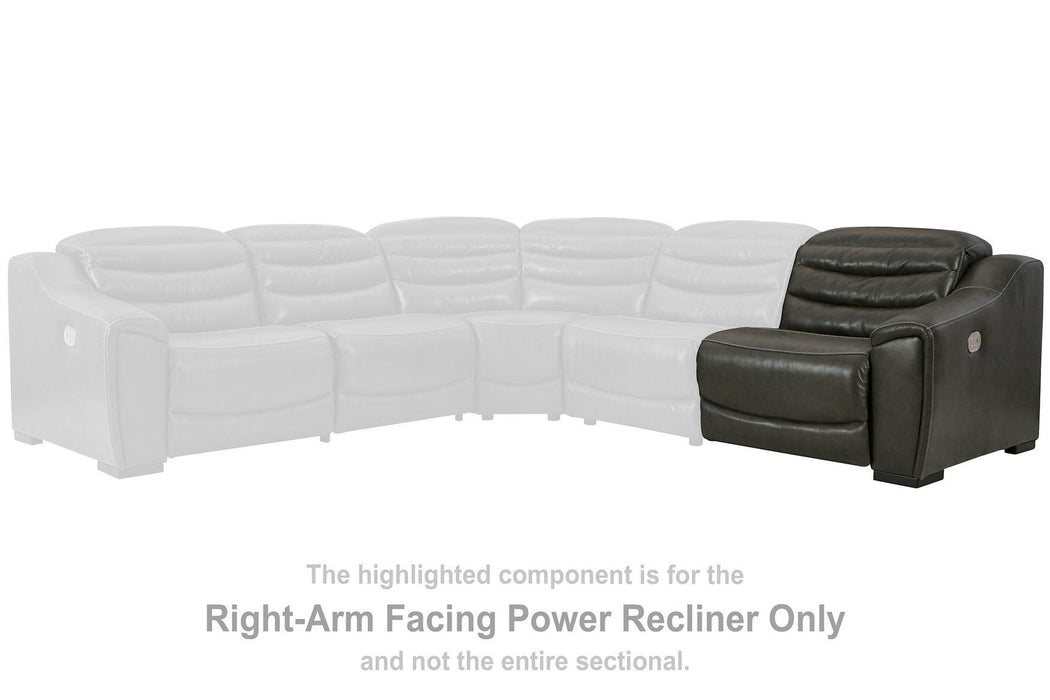 Center Line Power Reclining Sectional Loveseat - All Brands Furniture (NJ)