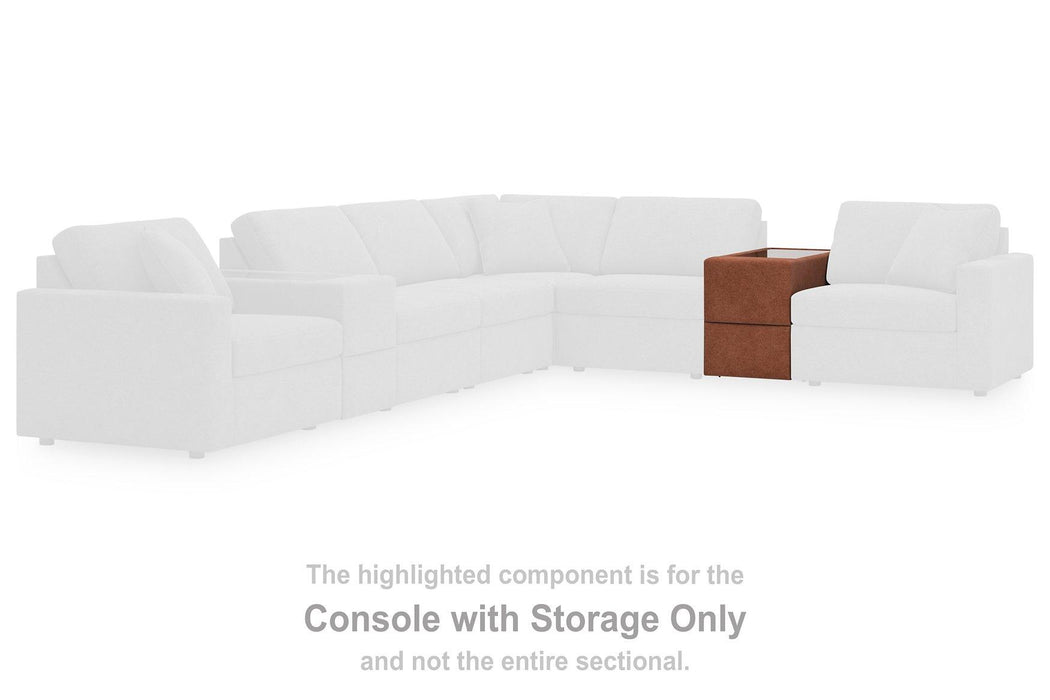 Modmax Balanced Sectional with Audio and Storage Consoles - All Brands Furniture (NJ)