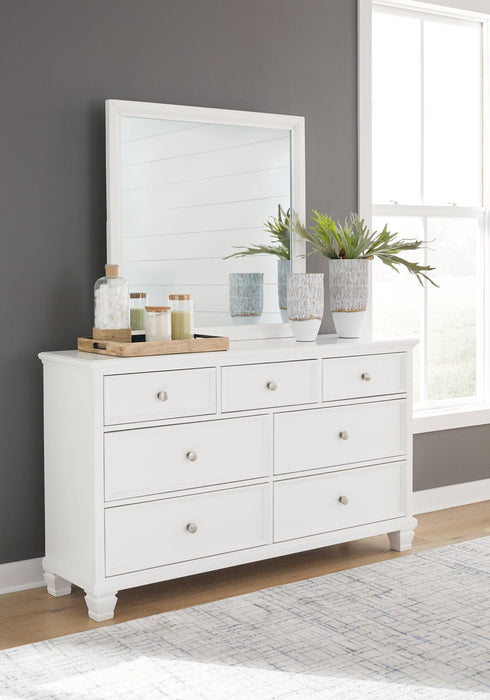 Fortman Dresser and Mirror - All Brands Furniture (NJ)