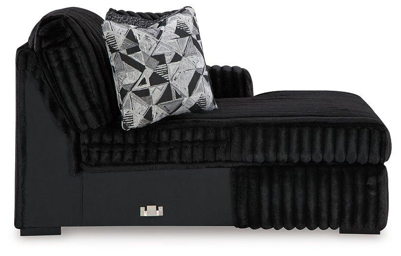 Midnight-Madness Super Chaise - All Brands Furniture (NJ)