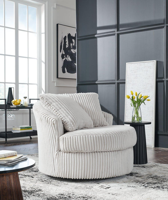 Gramwell Swivel Accent Chair - All Brands Furniture (NJ)