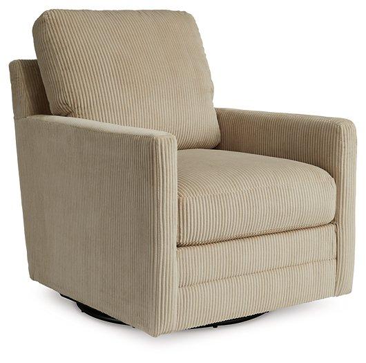 Icaman Swivel Accent Chair - All Brands Furniture (NJ)