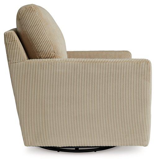 Icaman Swivel Accent Chair - All Brands Furniture (NJ)