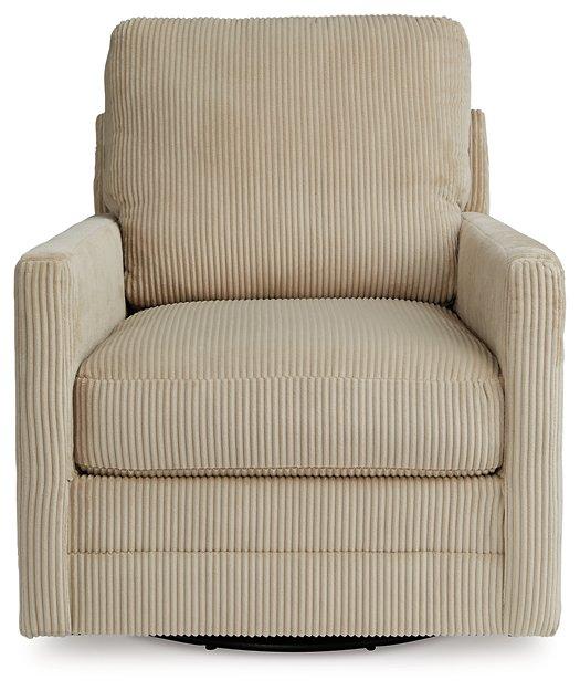 Icaman Swivel Accent Chair - All Brands Furniture (NJ)