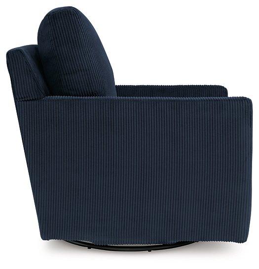 Icaman Swivel Accent Chair - All Brands Furniture (NJ)