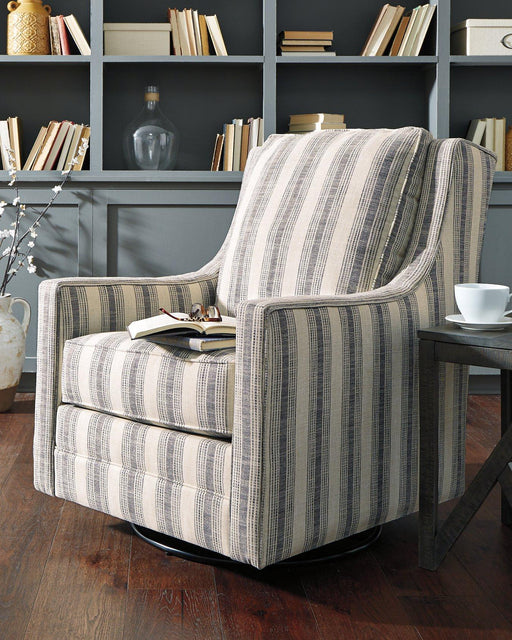 Kambria Swivel Glider Accent Chair - All Brands Furniture (NJ)