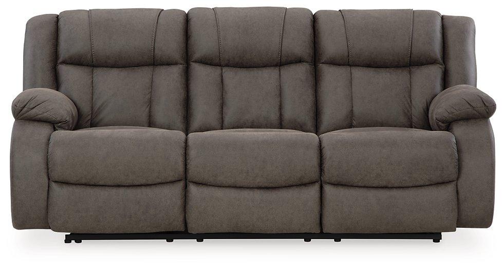 First Base Reclining Sofa - All Brands Furniture (NJ)