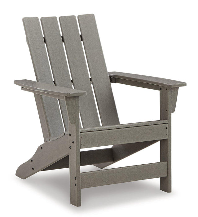 Visola Outdoor Adirondack Chair Set with End Table - All Brands Furniture (NJ)