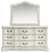 Arlendyne Dresser and Mirror - All Brands Furniture (NJ)
