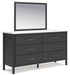 Cadmori Dresser and Mirror - All Brands Furniture (NJ)