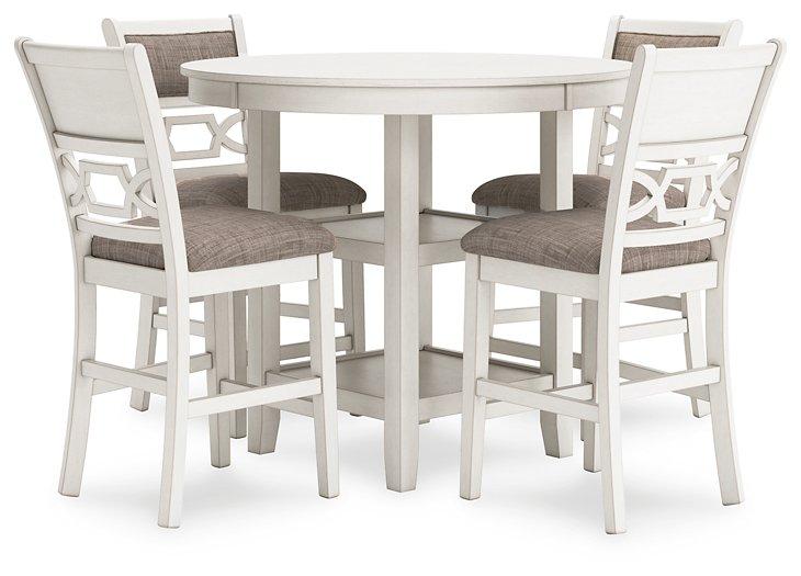 Erinberg Counter Height Dining Table and 4 Barstools (Set of 5) - All Brands Furniture (NJ)