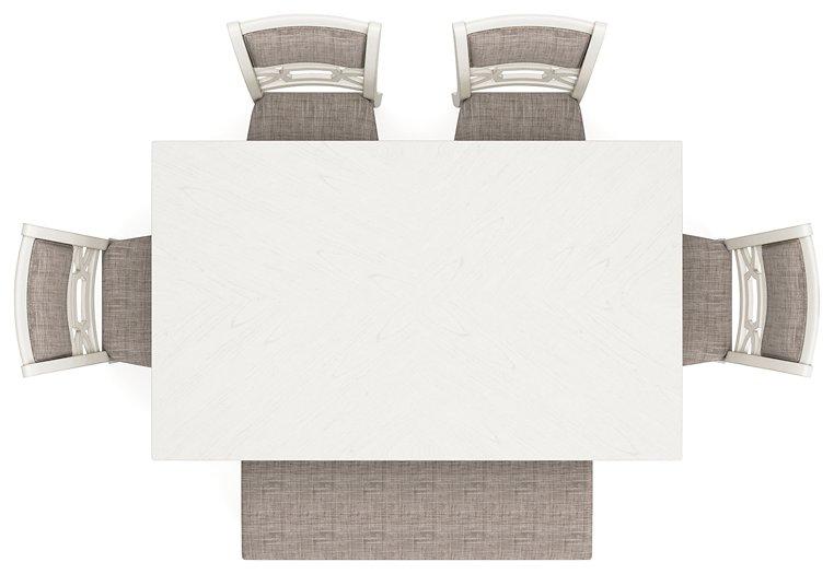 Erinberg Dining Table and 4 Chairs and Bench (Set of 6) - All Brands Furniture (NJ)