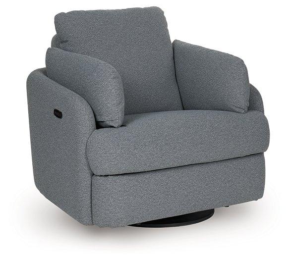 Alainmont Next-Gen Nuvella Swivel Power Recliner - All Brands Furniture (NJ)