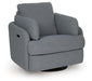 Alainmont Next-Gen Nuvella Swivel Power Recliner - All Brands Furniture (NJ)