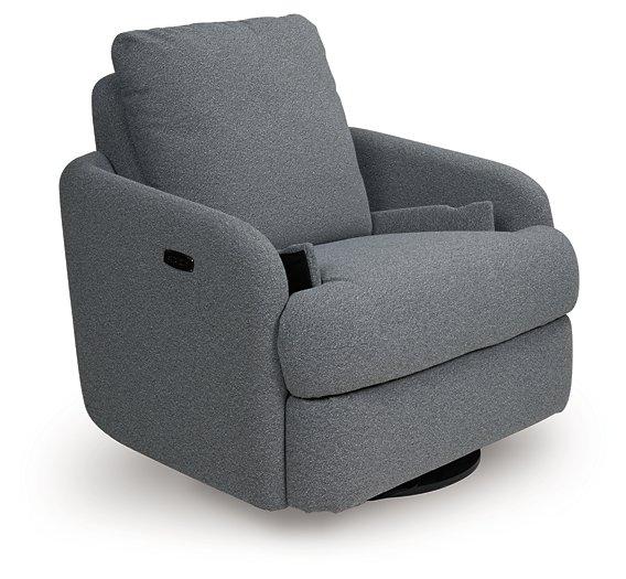 Alainmont Next-Gen Nuvella Swivel Power Recliner - All Brands Furniture (NJ)