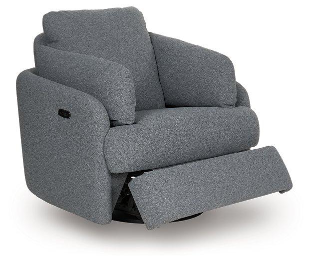 Alainmont Next-Gen Nuvella Swivel Power Recliner - All Brands Furniture (NJ)