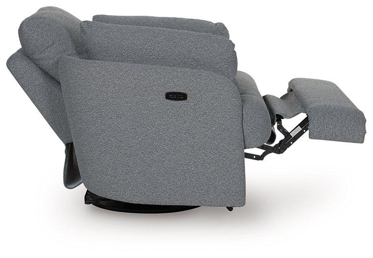 Alainmont Next-Gen Nuvella Swivel Power Recliner - All Brands Furniture (NJ)