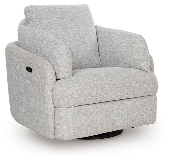 Alainmont Next-Gen Nuvella Swivel Power Recliner - All Brands Furniture (NJ)