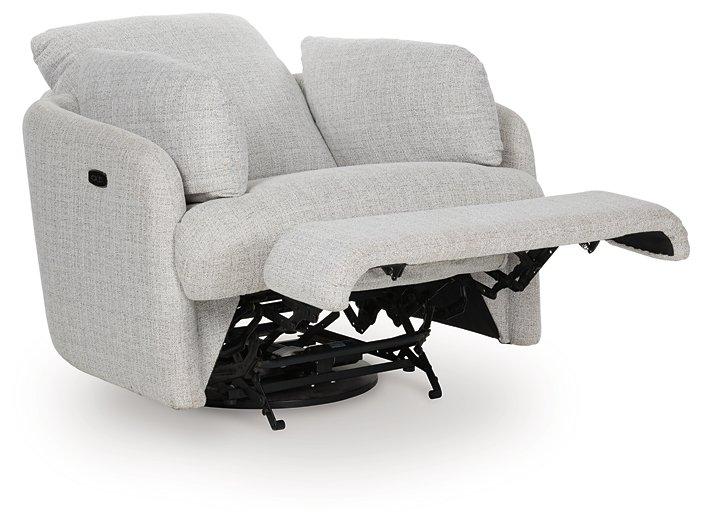 Alainmont Next-Gen Nuvella Swivel Power Recliner - All Brands Furniture (NJ)