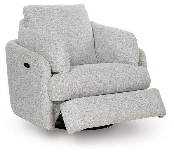 Alainmont Next-Gen Nuvella Swivel Power Recliner - All Brands Furniture (NJ)