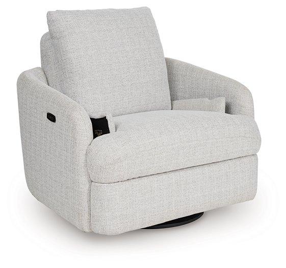 Alainmont Next-Gen Nuvella Swivel Power Recliner - All Brands Furniture (NJ)