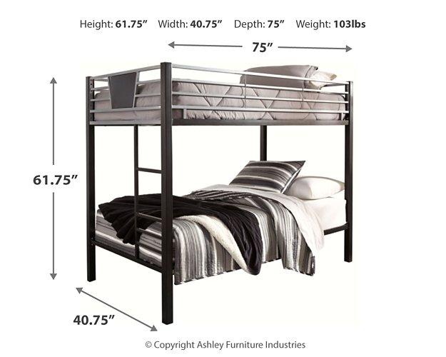 Dinsmore Bunk Bed with Ladder - All Brands Furniture (NJ)