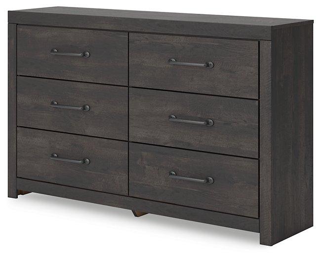 Hollivern Dresser and Mirror - All Brands Furniture (NJ)