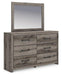 Graystorm Dresser and Mirror - All Brands Furniture (NJ)