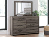 Graystorm Dresser and Mirror - All Brands Furniture (NJ)
