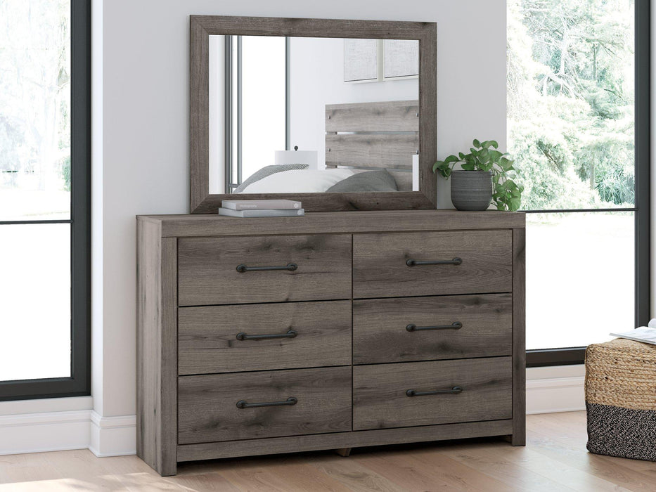 Graystorm Dresser and Mirror - All Brands Furniture (NJ)