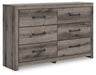 Graystorm Dresser and Mirror - All Brands Furniture (NJ)