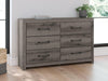 Graystorm Dresser and Mirror - All Brands Furniture (NJ)